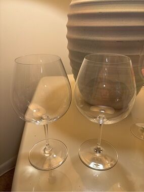 Riedel Clear Crystal Red Wine Glasses - Clear